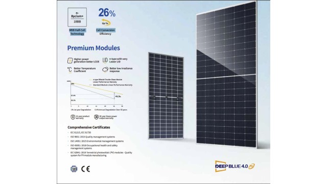 Ηλιακό Πάνελ JA SOLAR 700W JAM66D46-700_LB N-type Bifacial half-cut (238x130x35)  